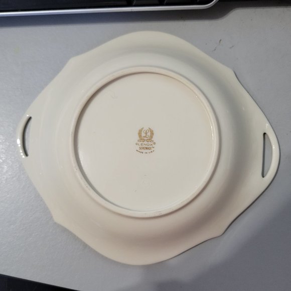 LENOX -SERENADE- Birds Floral Oval Candy Dish Excellent Condition - Picture 2 of 7